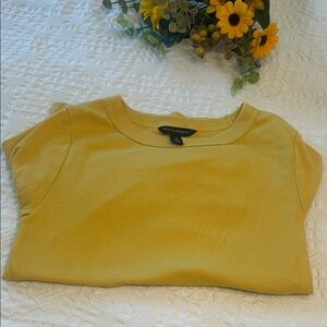 Banana Republic Yellow Long Sleeve Tee